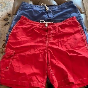 2 pair of Ralph Lauren Swimming trunks